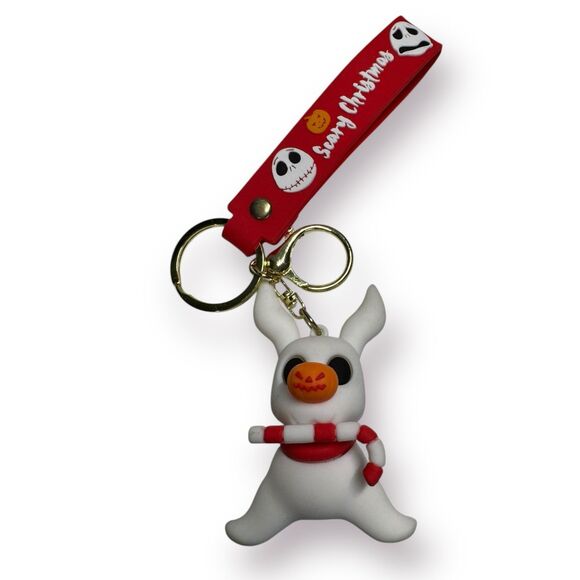 The‎ Nightmare Before Christmas Zero Keychain Scary Christmas Holiday Halloween - Picture 1 of 3